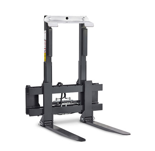 Forca per pallet - 20 STRFF - CM srl - 2 punte / con regolazione idraulica / per minipala caricatrice