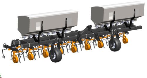 Sarchiatrice portata - FLEXA-F - ZILLI - trainata / per grandi colture / fissa