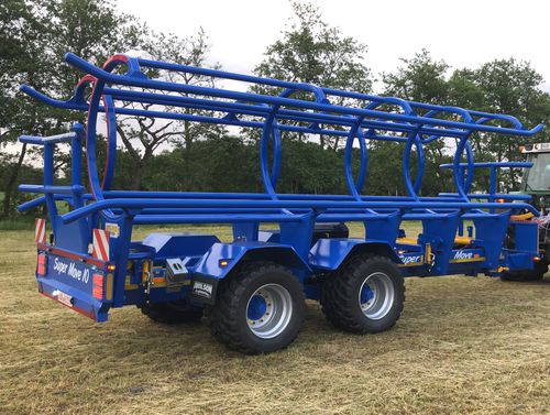 Caricaballe per balle rotonde - Super Move 10 & 10S - Wilson Engineering - con scarico automatico