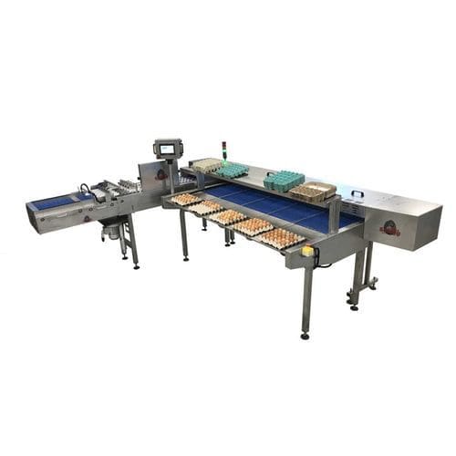 Calibratrice per uova - E6 - RIVA SELEGG SRL - con visione elettronica / automatica / di ispezione
