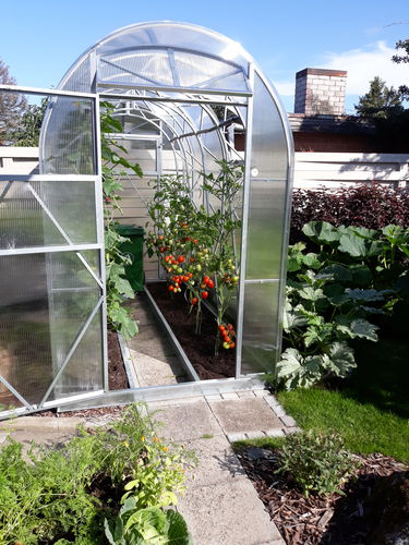 Serra a campata - ES 1.5 - Ecoslider Greenhouses and PremiFarm Aeroponic Vert - da giardinaggio / con struttura in acciaio / con struttura in acciaio