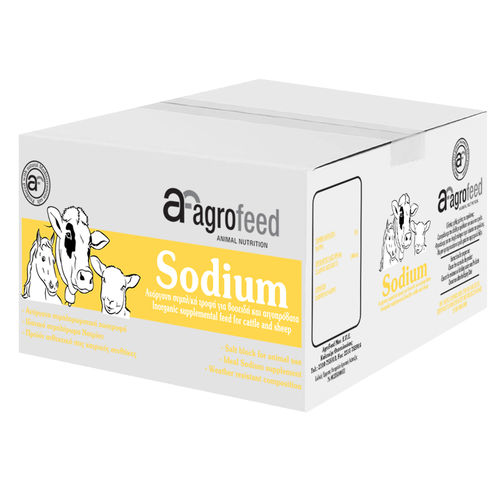 Blocco da leccare per bovini - SODIUM  - Agrofeed - per cavalli / per ovini / per caprini