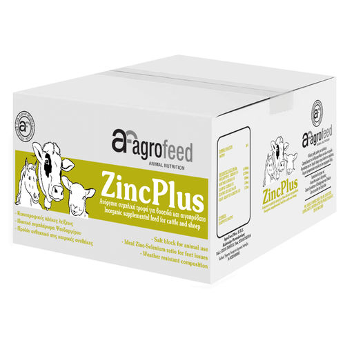 Blocco da leccare per bovini - ZINCPLUS  - Agrofeed - per caprini / per cavalli / per ovini