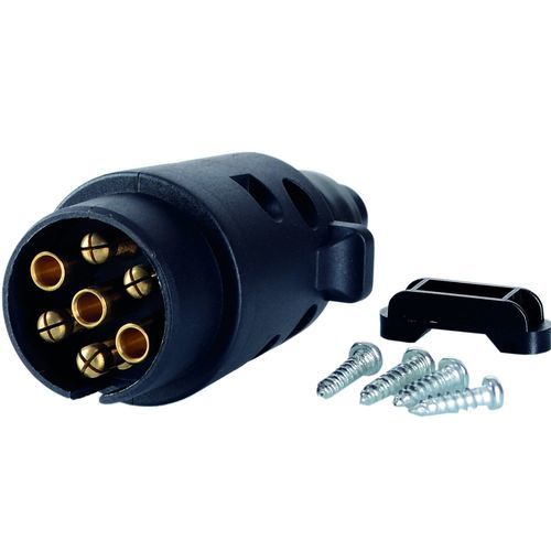 Connettore con spinotto - TW7P0643 - HORPOL J.I.A.T. Horeczy Sp. J. - 7 poli / 12 V / in plastica