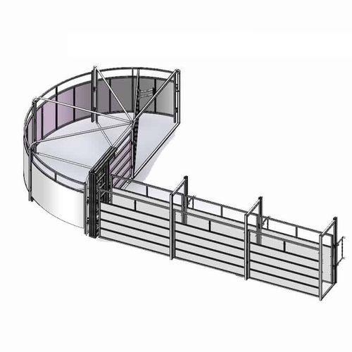 Gabbia di trattamento per bovini - CSS-180A - YYK BARN TECH LTD - per