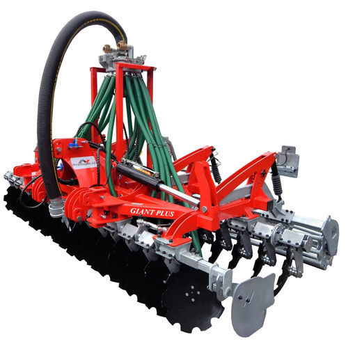 Erpice a disco portato - GIANT PLUS - Premium Landmaschinen GmbH - a 2 sezioni / con rullo / con attacco a tre punti