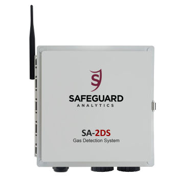 Sistema di sorveglianza di qualità dell'aria - SA-XDS - Safeguard Analytics - di temperatura / di umidità / di ossigeno