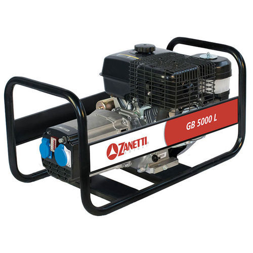 Centrale elettrica a benzina - GB 5000 L - Zanetti Motori - monofase / portatile / 50 Hz