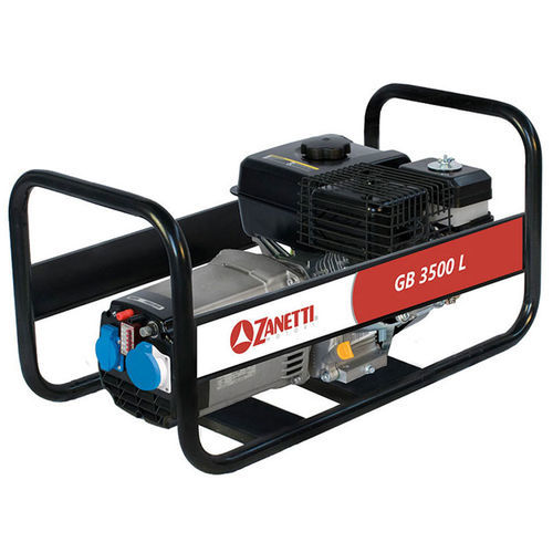 Centrale elettrica a benzina - GB 3500 L - Zanetti Motori - monofase / portatile / 50 Hz