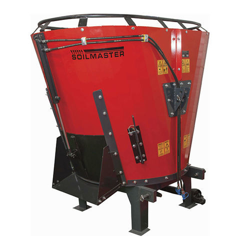 Miscelatore a vite verticale - SMFMV series - Soil Master / Kara Ova - trainato / montato su trattore / con scarico laterale