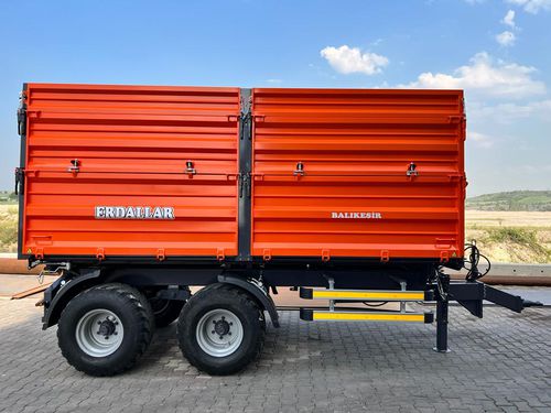 Rimorchio basculante - TND-120-23 - ERDALLAR AGRICULTURAL MACHINERY - tandem / agricolo / 12 tonnellate