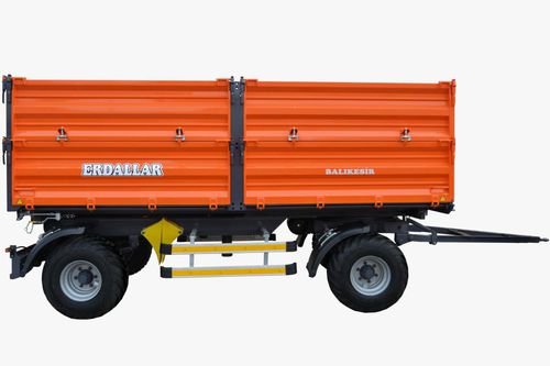 Rimorchio basculante - DNR-100-23 - ERDALLAR AGRICULTURAL MACHINERY - a 2 assi / agricolo / 10 tonnellate