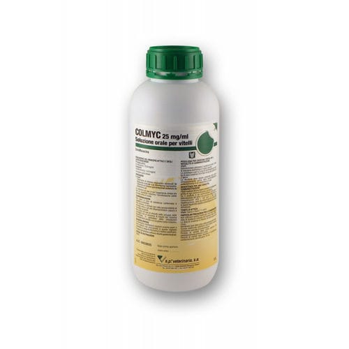 Additivo alimentare antibatterico - COLMYC ® - S.P. VETERINARIA, S.A. - per bovini / liquido