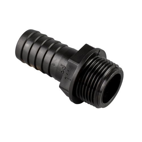 Raccordo per irrigazione dritto - 0400130.050313 - Bucchi S.r.l - scanalato / in polipropilene / maschio