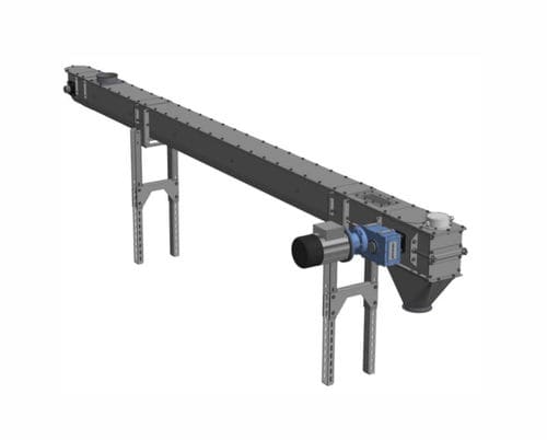 Trasportatore a catena - SKIOLD DK - Damas Seed Processing A/S - inclinato