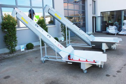 Trasportatore per vinaccia - BÄHR Weinbautechnik GmbH - a coclea / mobile / inclinato