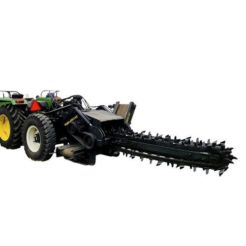 Scavafossi verticale - Trencher Machine with Conveyor - Gaja 200XC - Autocracy Machinery Private Limited - con trasportatore