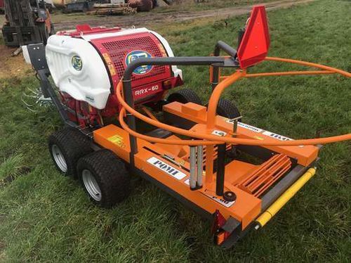 Nastratrice individuale - Mini wrap 60 - POMI - per balle rotonde / trainata