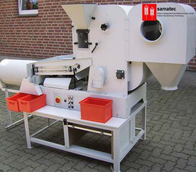 Pulitore di semi da laboratorio - MINI 200 - Samatec Saatguttechnik Maschinenbau GmbH - per semi / a membrana vibrante / automatico