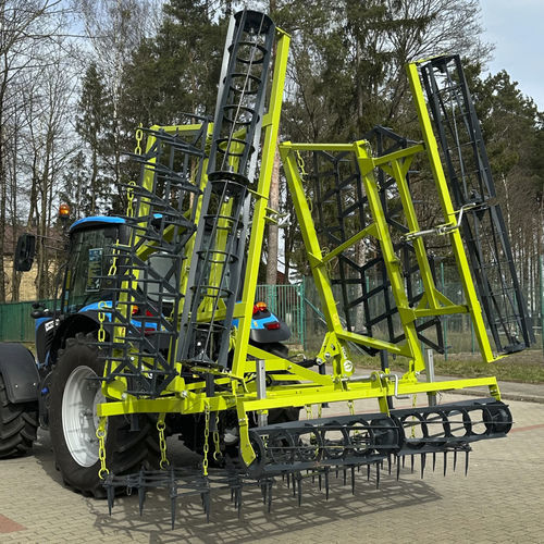 Erpice a denti - U 224, U 224/1 - POM Augustów Sp. z o.o. - con rullo / pieghevole / con controllo di profondità
