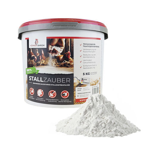 Essiccante per lettiera per pollame - SZR-05-N - HÜHNERBARON - GROWCHAMPION GmbH