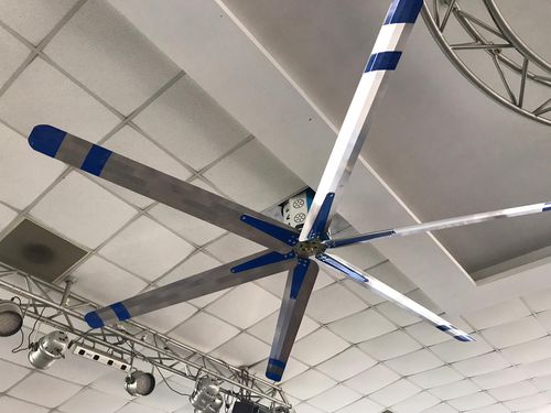Ventilatore per stalla - TUGRA Çiftik Ekimanlari Tarim Hayv. San. ve Tic. Ltd. Sti. - di circolazione di aria / da soffitto / sospeso