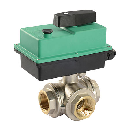 Valvola a sfera - CY2 series - Comparato Nello S.r.l. - elettrica / in ottone / IP67