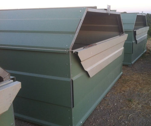 Box per l'allevamento - FENB-3 - AHI - FARM CAMARA - per vitelli / condominiale / in acciaio