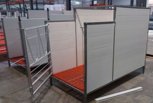 Box per l'allevamento - FENB-4 - AHI - FARM CAMARA - per vitelli / individuale / in polietilene