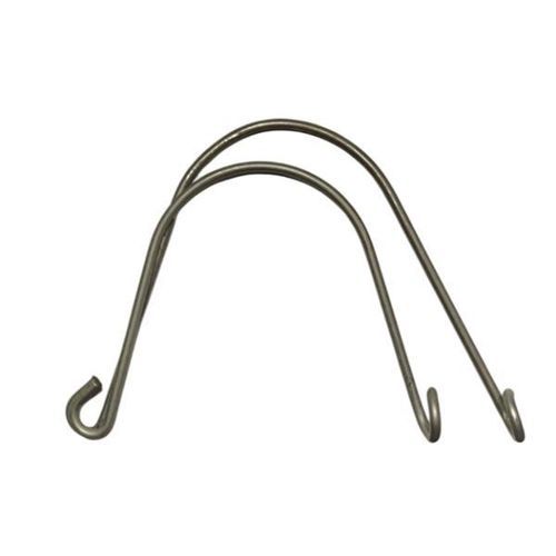 Clip ad anello per supporto piante in acciaio galvanizzato - Trellis - Plastrip - a forma di U