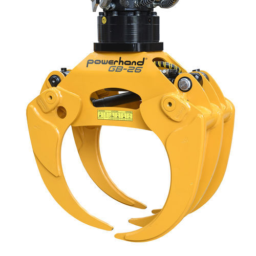 Pinza per tronchi forestale - GB series - Clark Engineering - per gru / per escavatore / per movimentazione