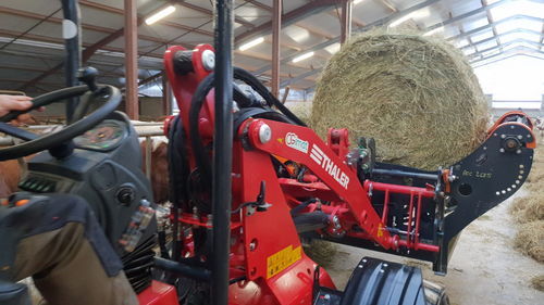 Svolgiballe montato su trattore - PIC 208 - JURACCESSOIRE - per alimentazione / con catena