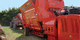miscelatore a vite orizzontale / trainato / con scarico laterale / a 2 coclee