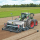 seminatrice in linea meccanica / montata su trattore / a più corone