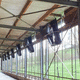 ventilatore per capannone agricolo / di circolazione di aria / sospeso / elicoidale
