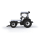trattore elettrico / standard / per grandi colture / con presa di potenza frontale