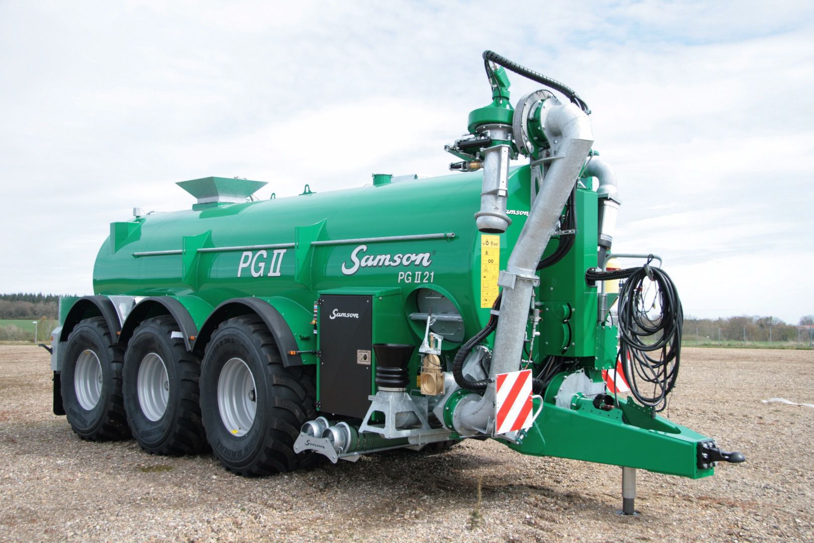 2軸スラリータンカー - PG II Series - SAMSON AGRO A/S - 3軸