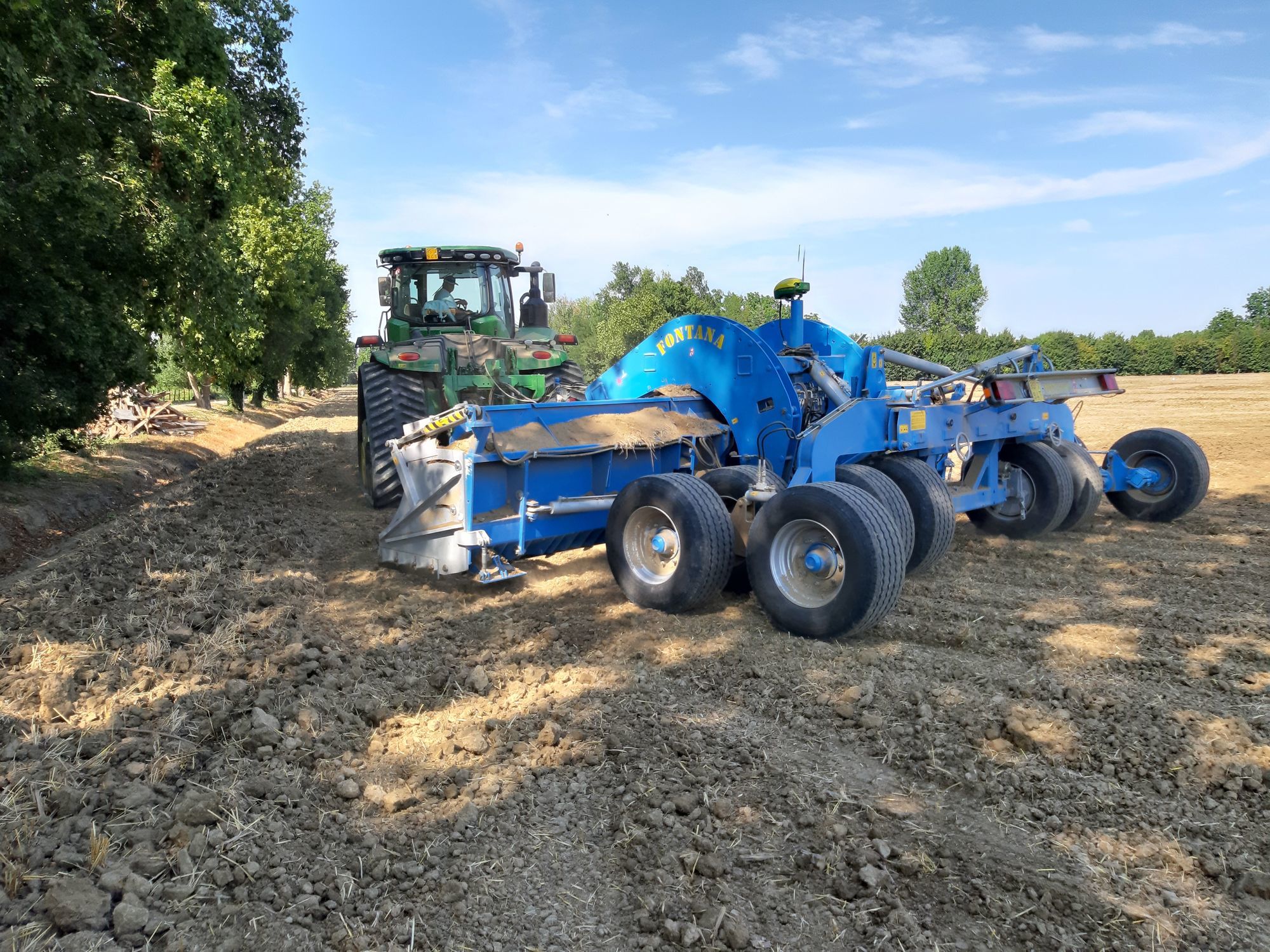 土地準備用地ならし機 - SB - Fontana S.r.l. - attrezzature agricole