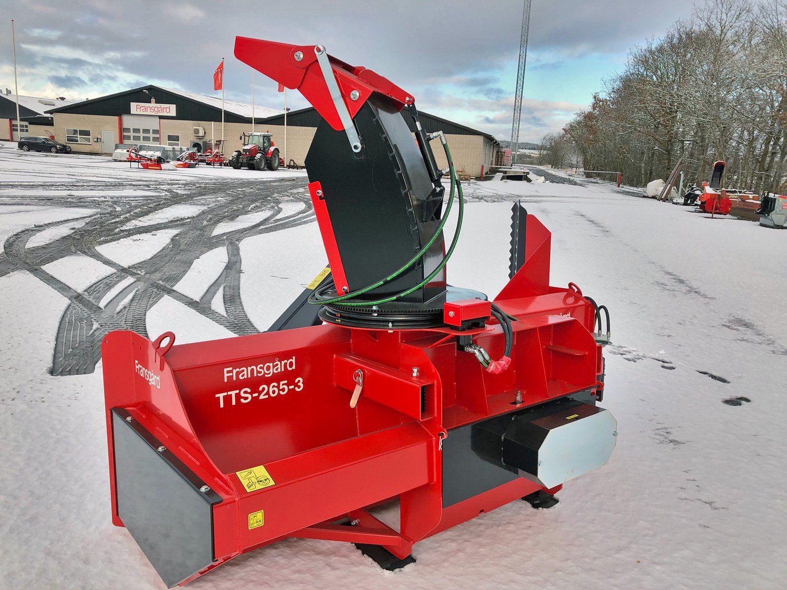 車載型除雪機 - TTS series - FRANSGARD Maskinfabrik A/S 車載型除雪機 - TTS series - FRANSGARD Maskinfabrik A/S