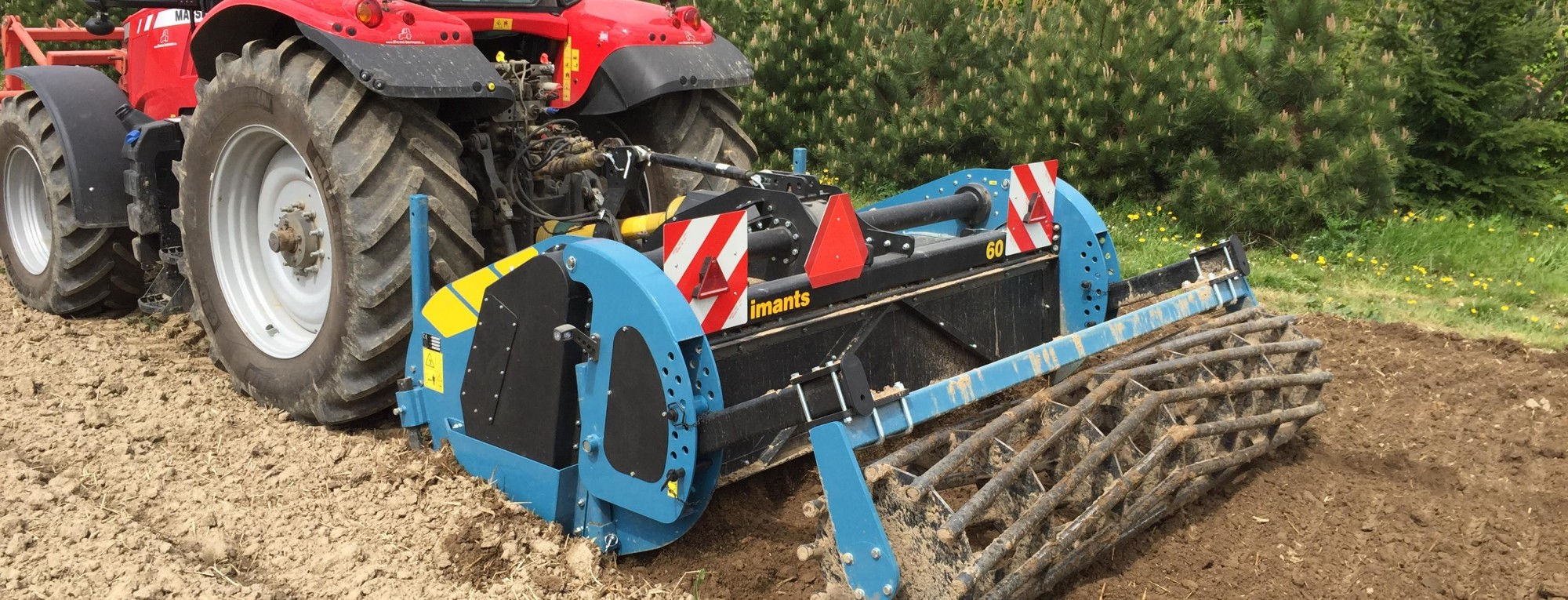 PTO耕運機 - 60 series - IMANTS B.V. - トラクター設置式