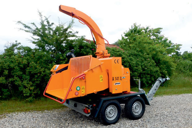 牽引式ウッドチッパー - A 141 XL - Jensen GmbH - エンジン式