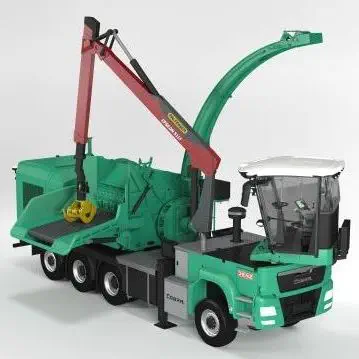 トラックへの取り付け可能ウッドチッパー - HEM 922 DQ Cobra
