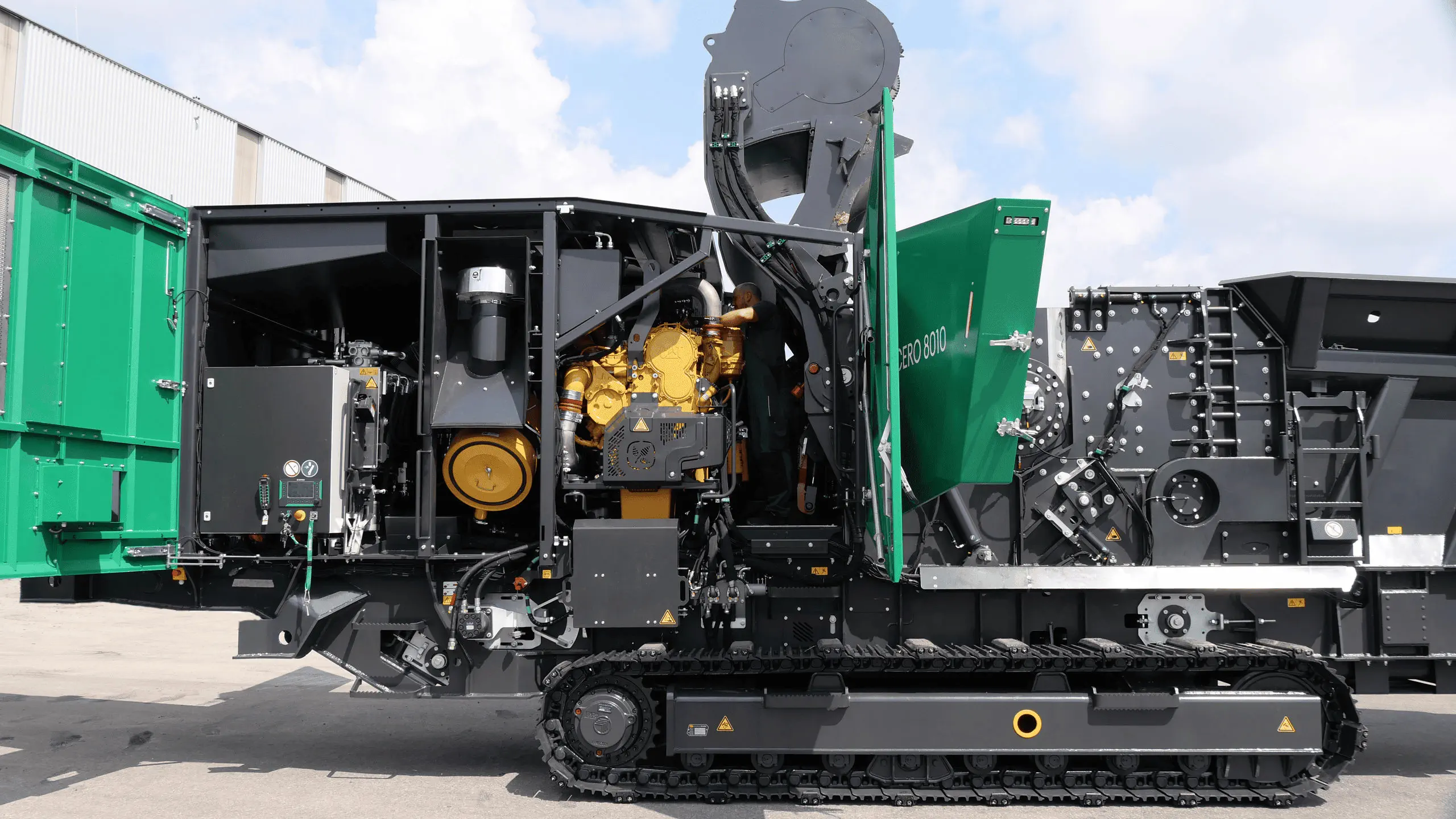 自走式ウッドチッパー - Lacero - Komptech GmbH - ディーゼル