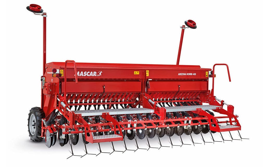 機械式条播機 - Arizona Kombi series - MASCAR Spa - トラクター設置