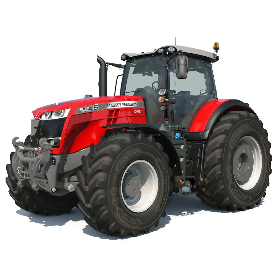 メカニカルトランスミッショントラクター - MF 8700 S Series - MASSEY FERGUSON - 6気筒 / 3点リンク /  キャビン付