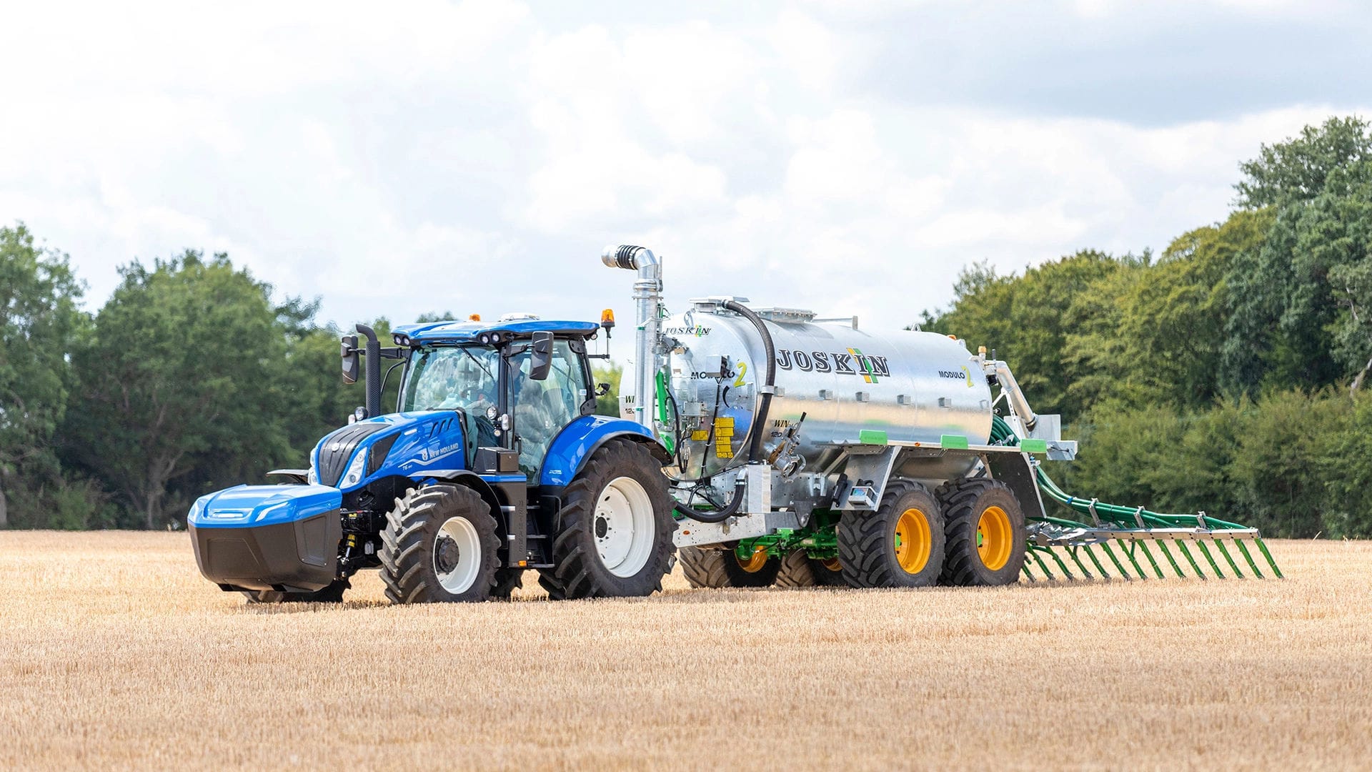 セミパワーシフトトラクター - T6 METHANE POWER - NEW HOLLAND