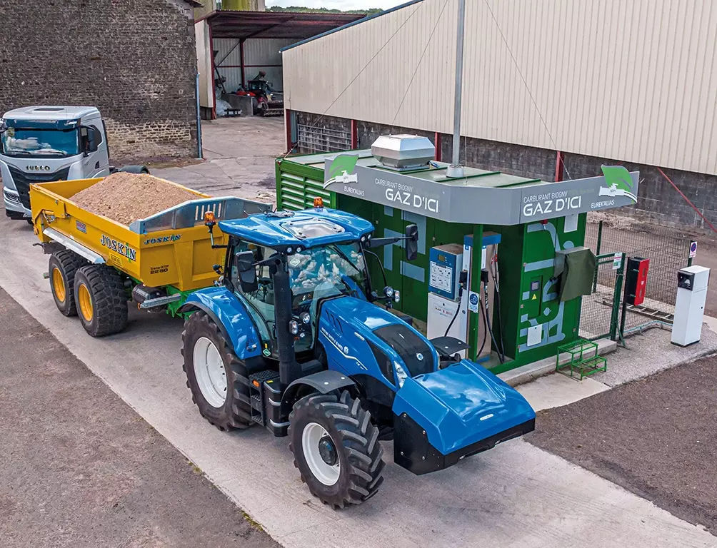 セミパワーシフトトラクター - T6 METHANE POWER - NEW HOLLAND