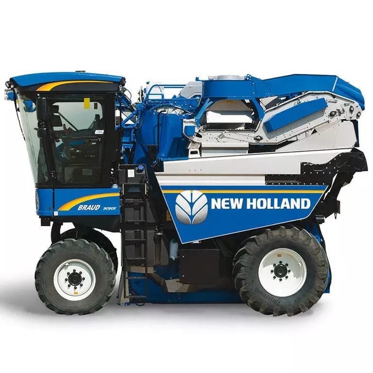 自走式ブドウ収穫機 - BRAUD 9090X - NEW HOLLAND - 大容量