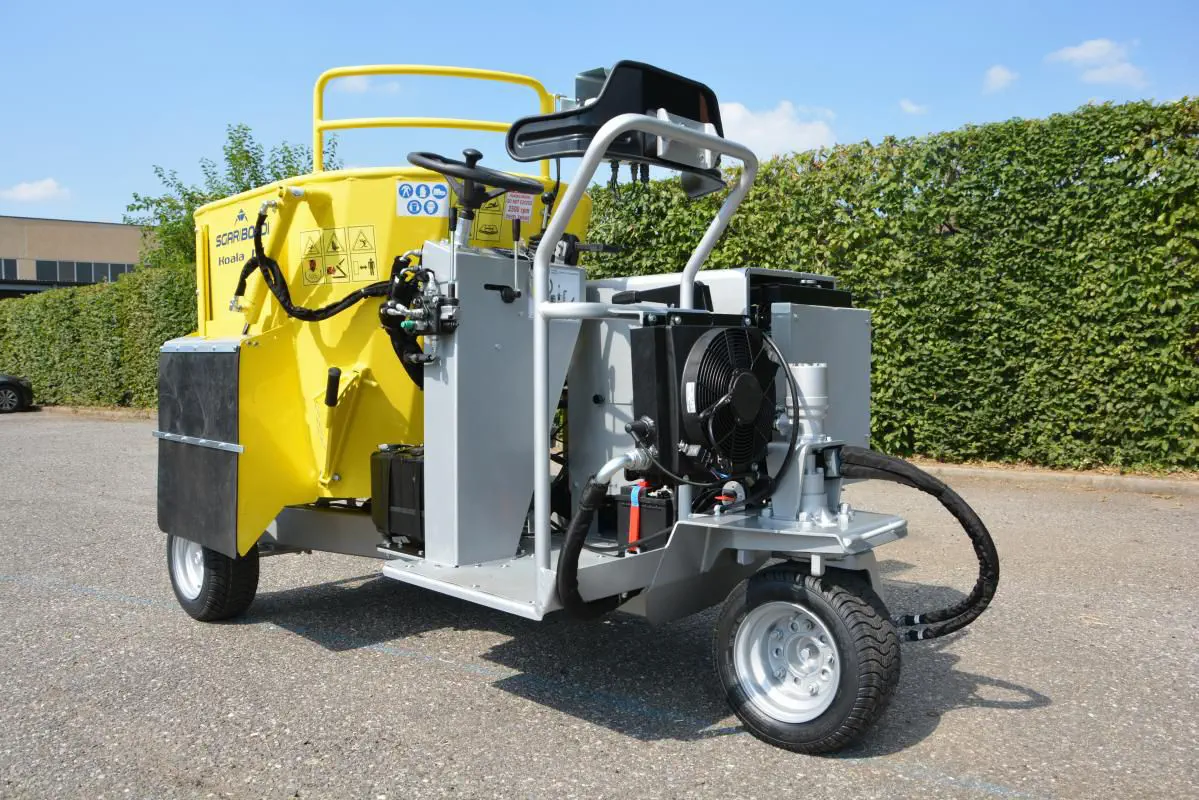 縦型ミキサーワゴン - KOALA MD/S - SGARIBOLDI - 自走式 / 側面