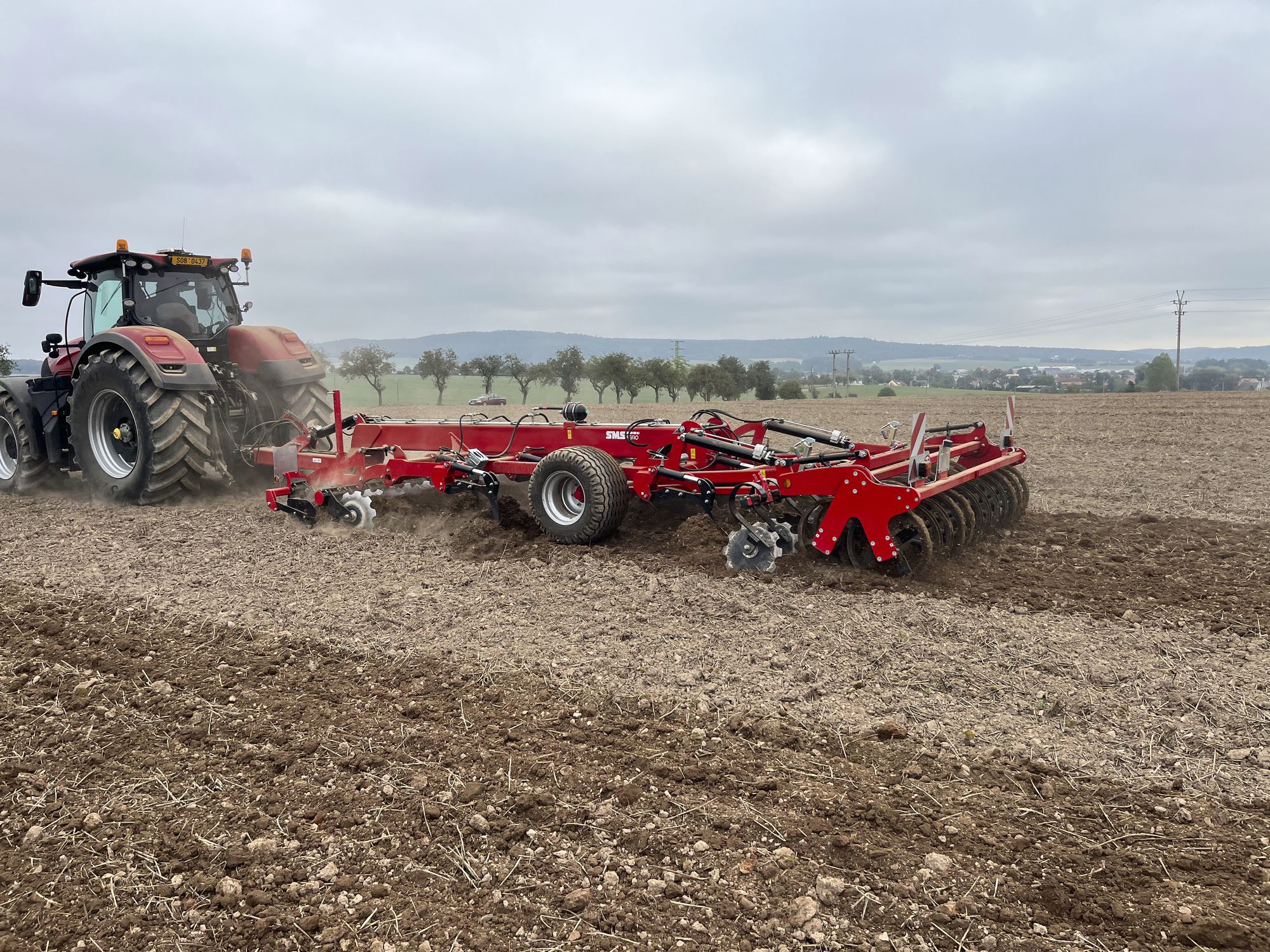 牽引式耕うん機 - FINISHER - SMS CZ s.r.o. - 折りたたみ式